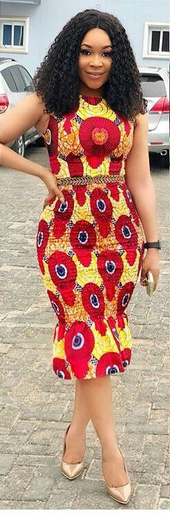 styles to sew with 2 yards of ankara